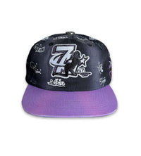Triple Sevens Trap Logo Hat Black