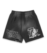 Triple Sevens Trap Logo Shorts Black