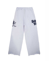 Triple Sevens Trap Logo Sweatpants Grey