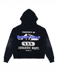 Triple Sevens Trap Reversible Zip Up Hoodie Black