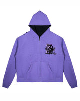 Triple Sevens Trap Reversible Zip Up Hoodie Black