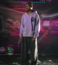 Triple Sevens Trap Reversible Zip Up Hoodie Black