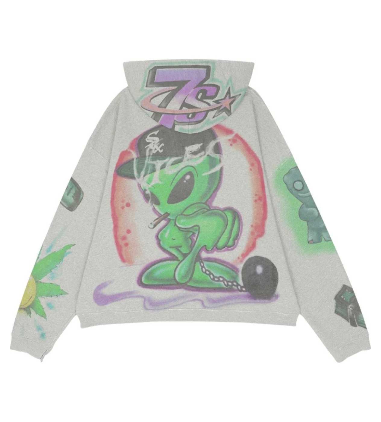 Triple Sevens Vices Hoodie Grey