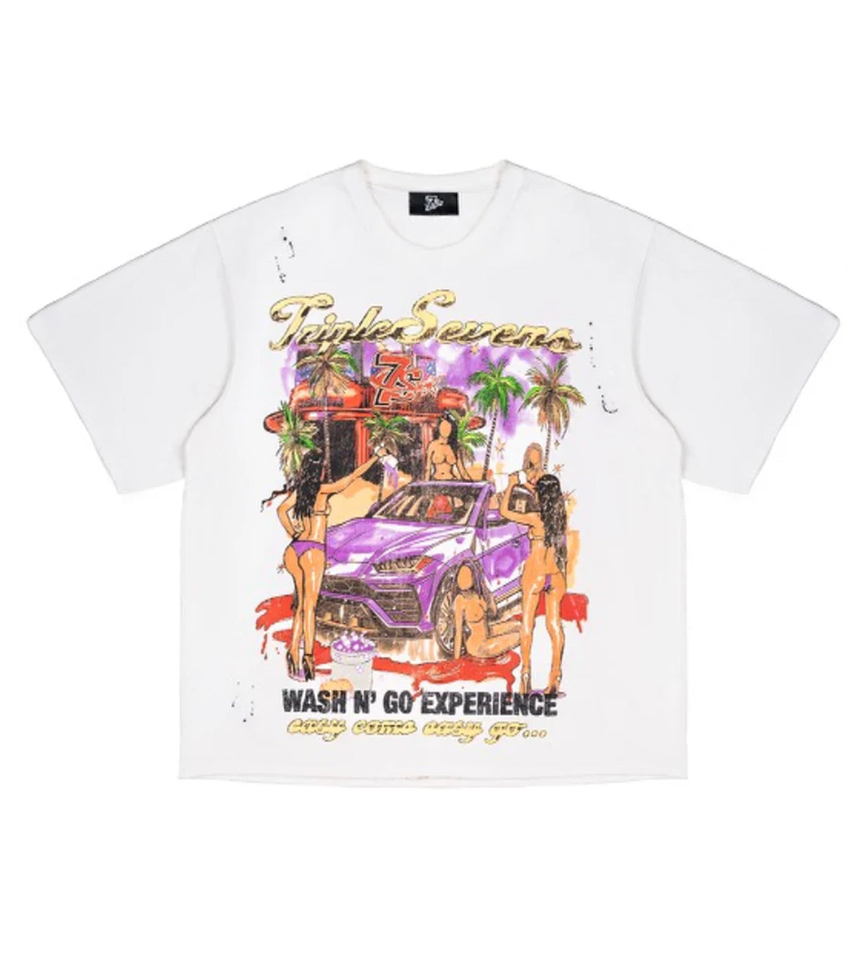 Triple Sevens Wash & Co Tee Cream