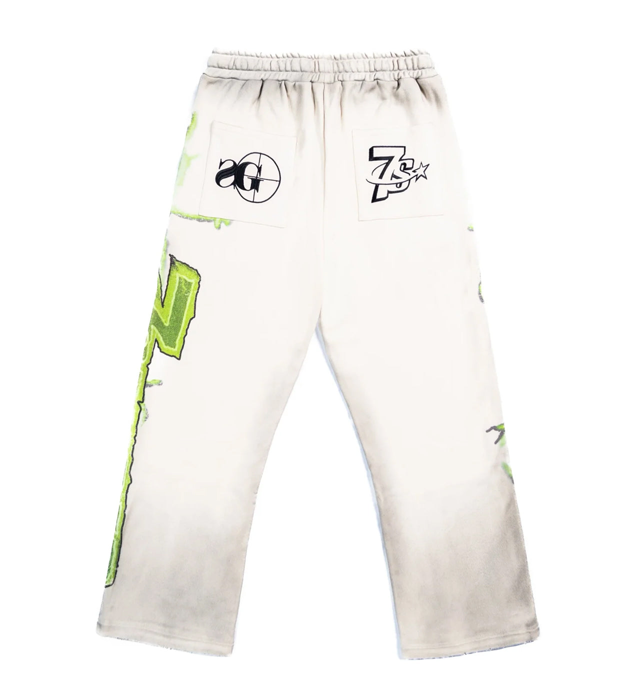 Triple Sevens x Sniper Gang Vulture Sweatpants Cream