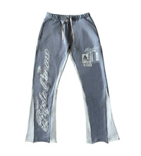 Triple Sevens Grey Flared Sweatpants Front