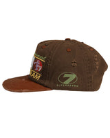 Up7Skate 7 Dweller Intl Street Team Snapback Hat Brown