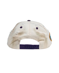 Up7Skate Dirty Meck Intl Street Team Snapback Hat White