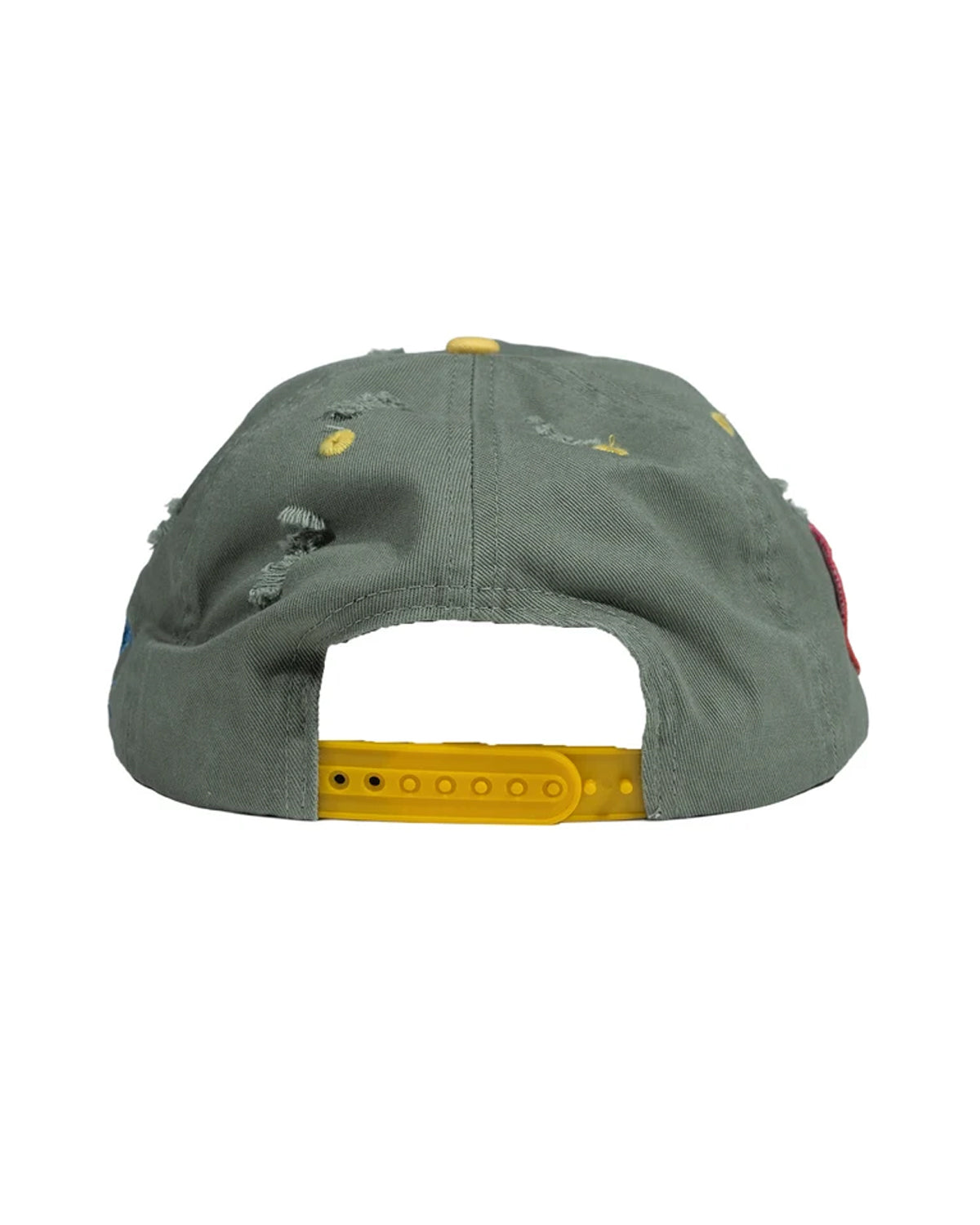 Up7Skate Green Bean Intl Street Team Snapback Hat Green/Yellow