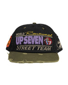Up7Skate Intl Street Team Snapback Hat Black/Green