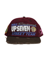 Up7Skate Berry Intl Street Team SnapBack Hat Red