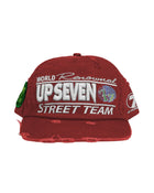 Up7Skate Rosy Intl Street Team Snapback Hat Red