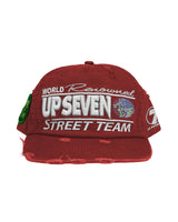 Up7Skate Rosy Intl Street Team Snapback Hat Red