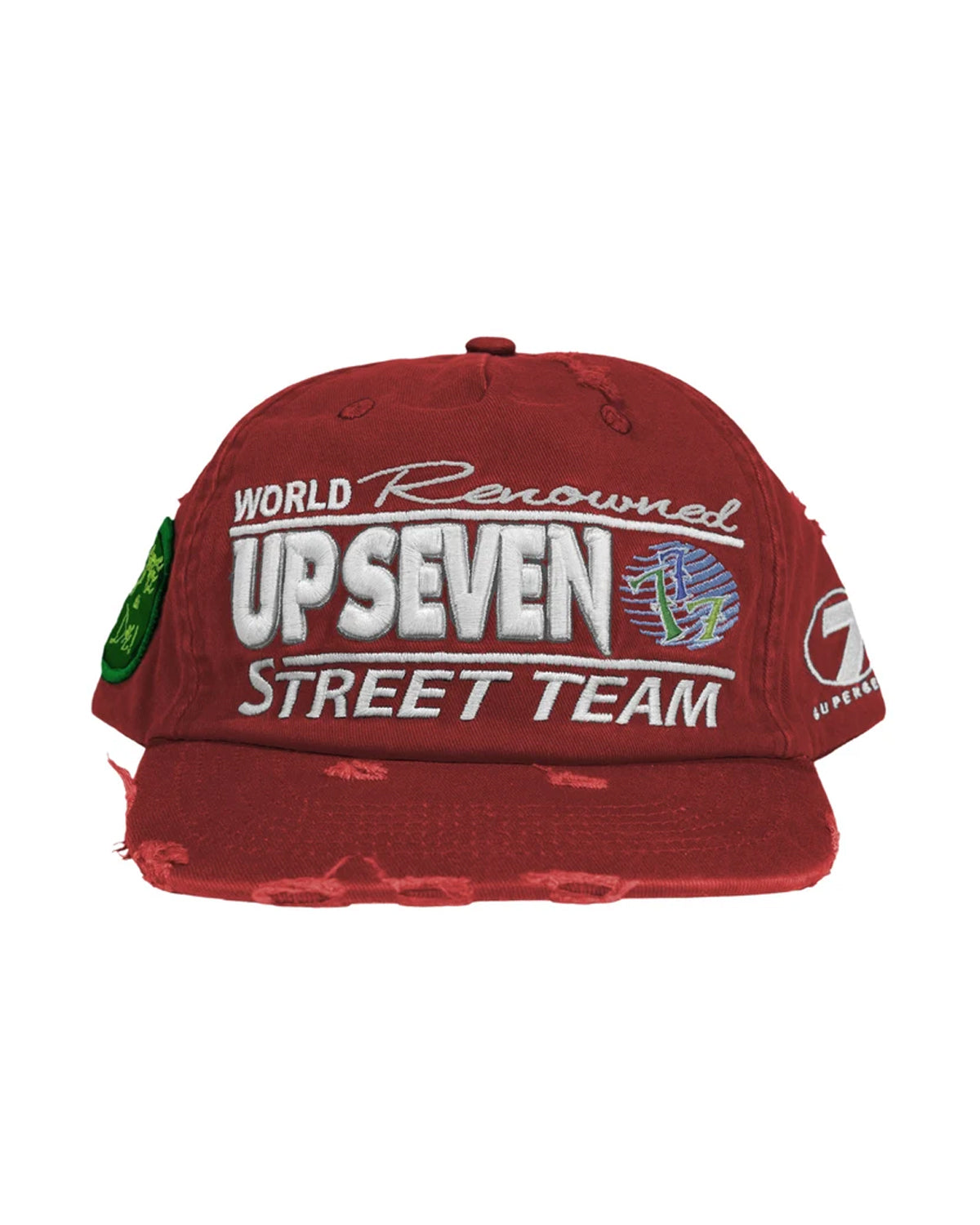 Up7Skate Rosy Intl Street Team Snapback Hat Red