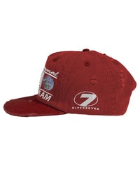 Up7Skate Rosy Intl Street Team Snapback Hat Red