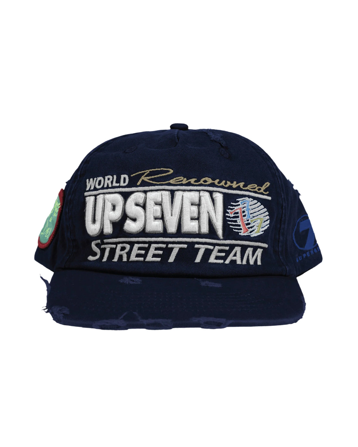 Up7Skate NYC Intl Street Team SnapBack Hat Navy (NYC)