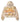 Vale Forever Cheetah Pullover Hoodie Tan