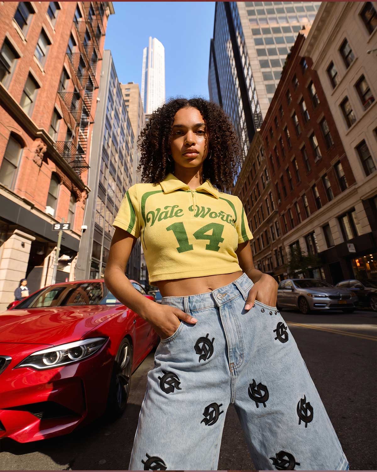 Vale Forever 007 Women's Brazil Rugby Tee Yellow – Restock AR