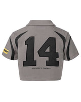 Vale Forever 007 Women's Rugby Tee Nardo Grey