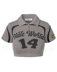 Vale Forever 007 Women's Rugby Tee Nardo Grey
