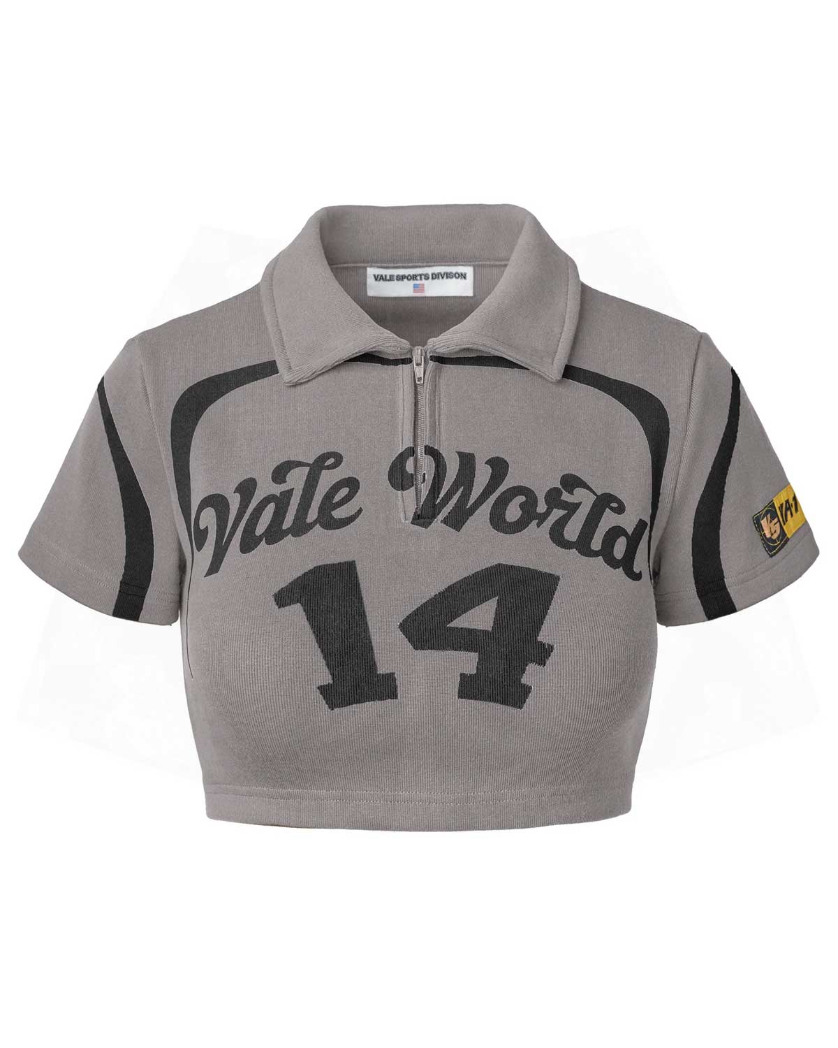 Vale Forever 007 Women's Rugby Tee Nardo Grey