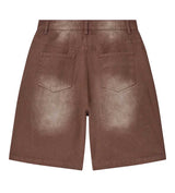 Vale Forever 1980s Jorts Brown Wash
