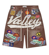 Vale Forever 1980s Jorts Brown Wash
