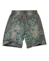 Vale Forever Allstar Denim Shorts Blue