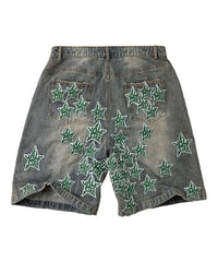 Vale Forever Allstar Denim Shorts Blue