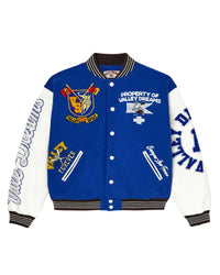 Vale Forever Alumni Varsity Jacket Blue