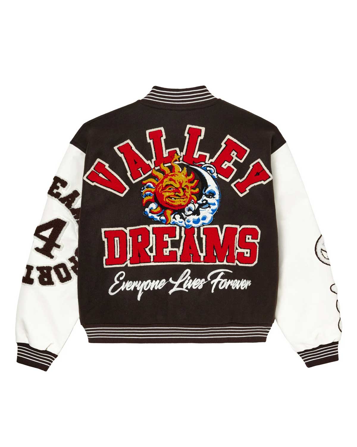 Vale Forever Alumni Varsity Jacket Brown