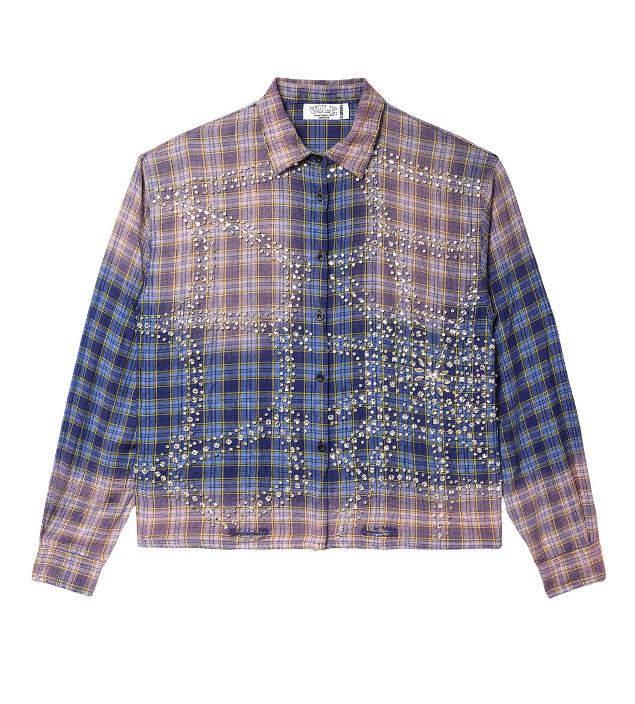 Vale Forever American Cup Flannel Blue/Yellow