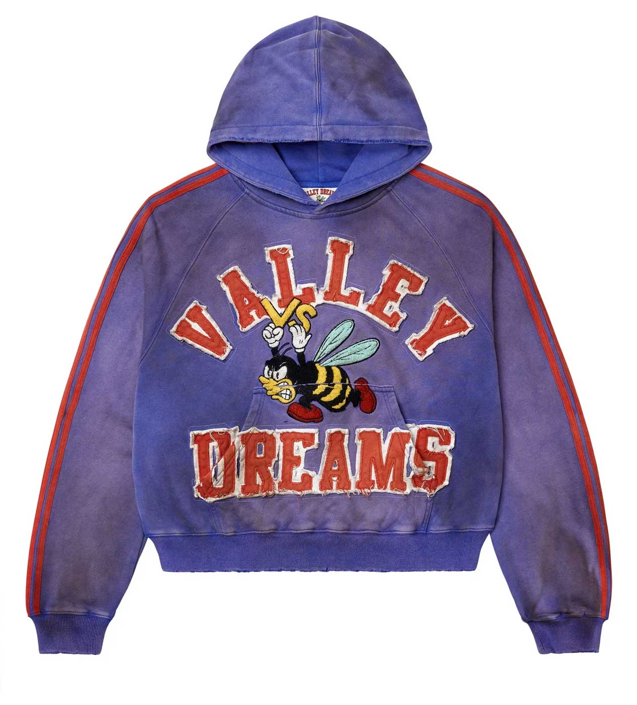 Vale Forever Anthem Pullover Hoodie Blue