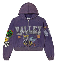 Vale Forever Army Zip Up Purple