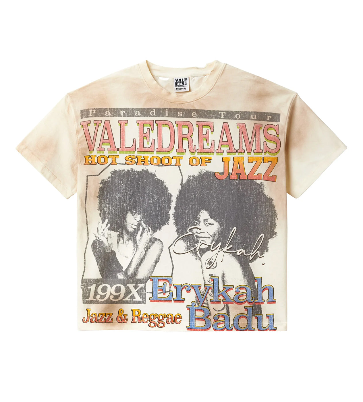 Vale Forever Valley Tour Tee Sade Cream – Restock AR