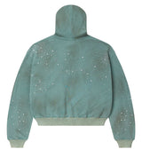 Vale Forever Bank Zip Up Hoodie Green