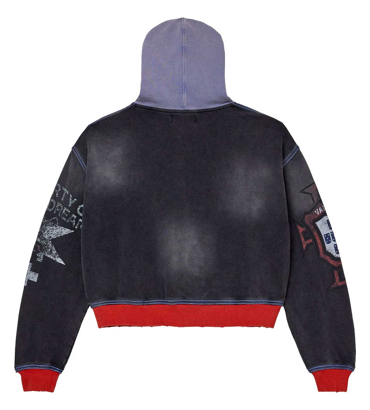 Vale Forever Big 14 Zip Up Hoodie Black