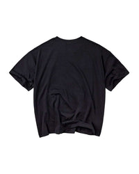 Vale Forever Blankees 2 Pack Tees white/black, blank black cotton tee, back view