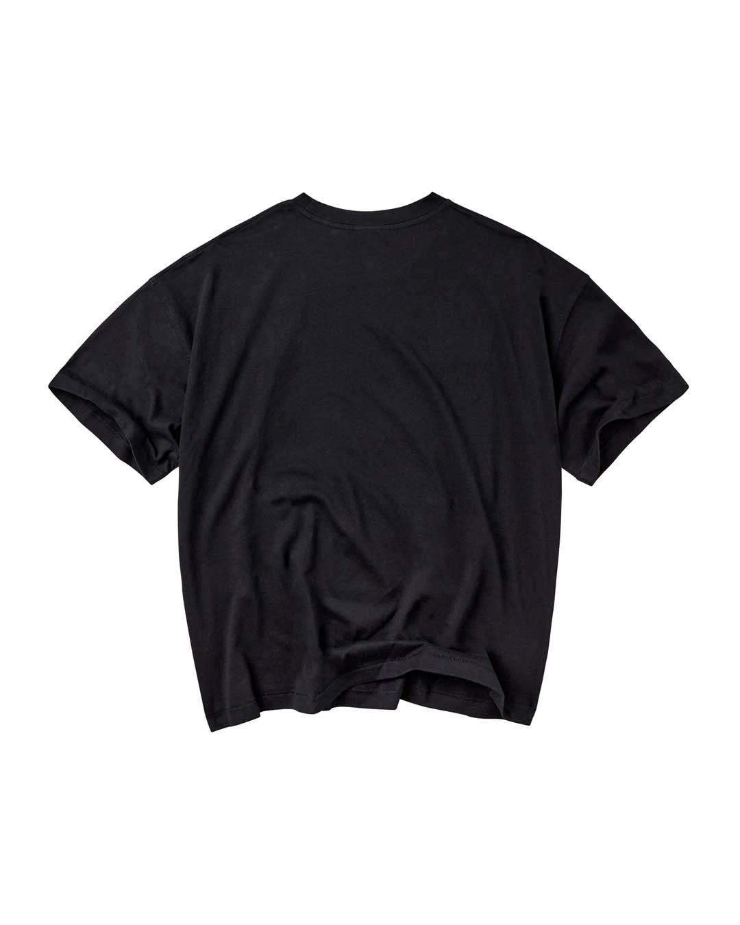 Vale Forever Blankees 2 Pack Tees white/black, blank black cotton tee, back view