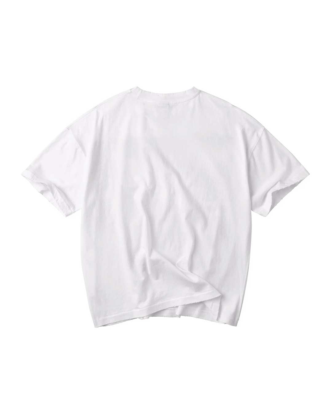Vale Forever Blankees 2 Pack Tees white/black, blank white cotton tee, back view