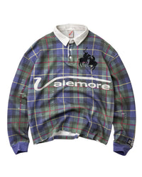 Vale Forever Burrrberry L/S Rugby Blue/Green