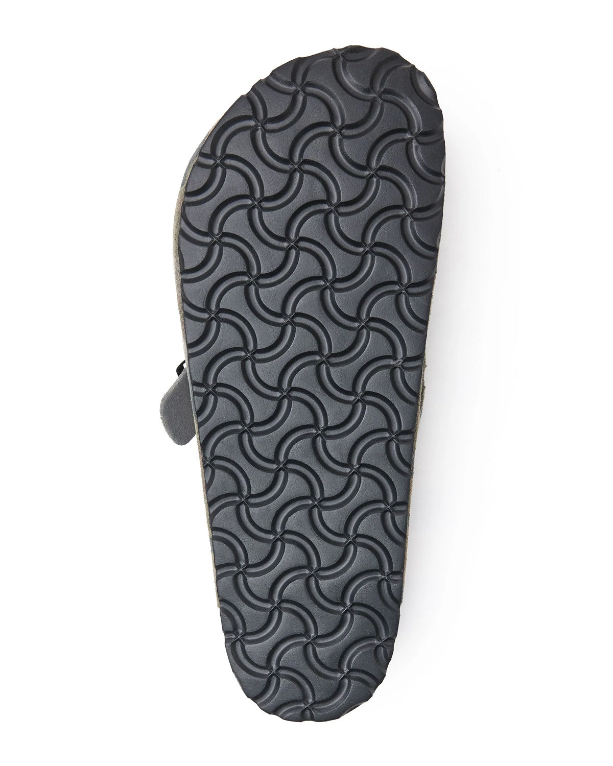 Vale Forever Camo Clogs green, outsole view showing the geometric tread