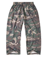 Vale Forever Camo Sweatpants Green, woodland camo sweatpants with patch pockets, back view