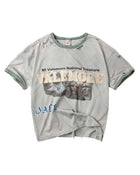 Vale Forever Camp Ringer Tee Green