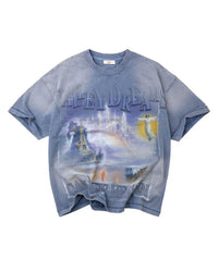 Vale Forever Can I See Heaven Tee Blue