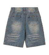 Vale Forever Candy Jorts Blue