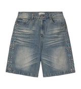Vale Forever Candy Jorts Blue