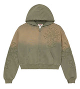 Vale Forever Carver Zip Up Hoodie Mystikal Green