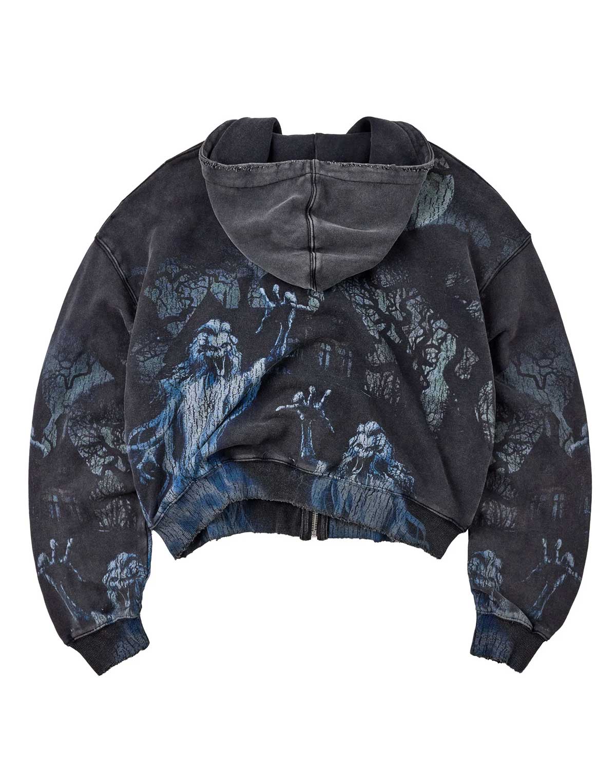 Vale Forever Casper Zip-Up Hoodie Black