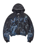 Vale Forever Casper Zip-Up Hoodie Black